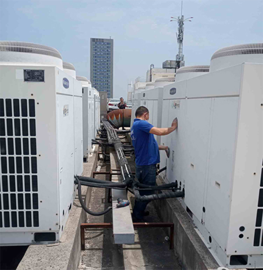 温州市中央空调制热和不制冷系统维修方法